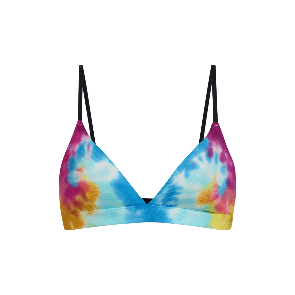 UltraModal™ FeelFree Triangle Bralette | Rainbow Tie Dye