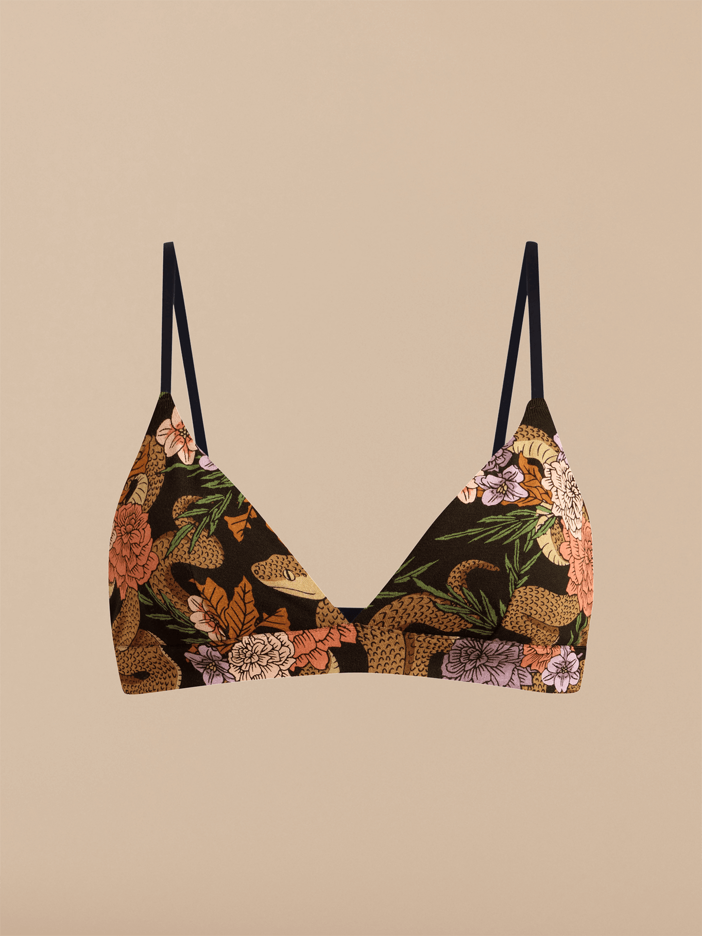 UltraModal™ FeelFree Triangle Bralette | Garden Snake