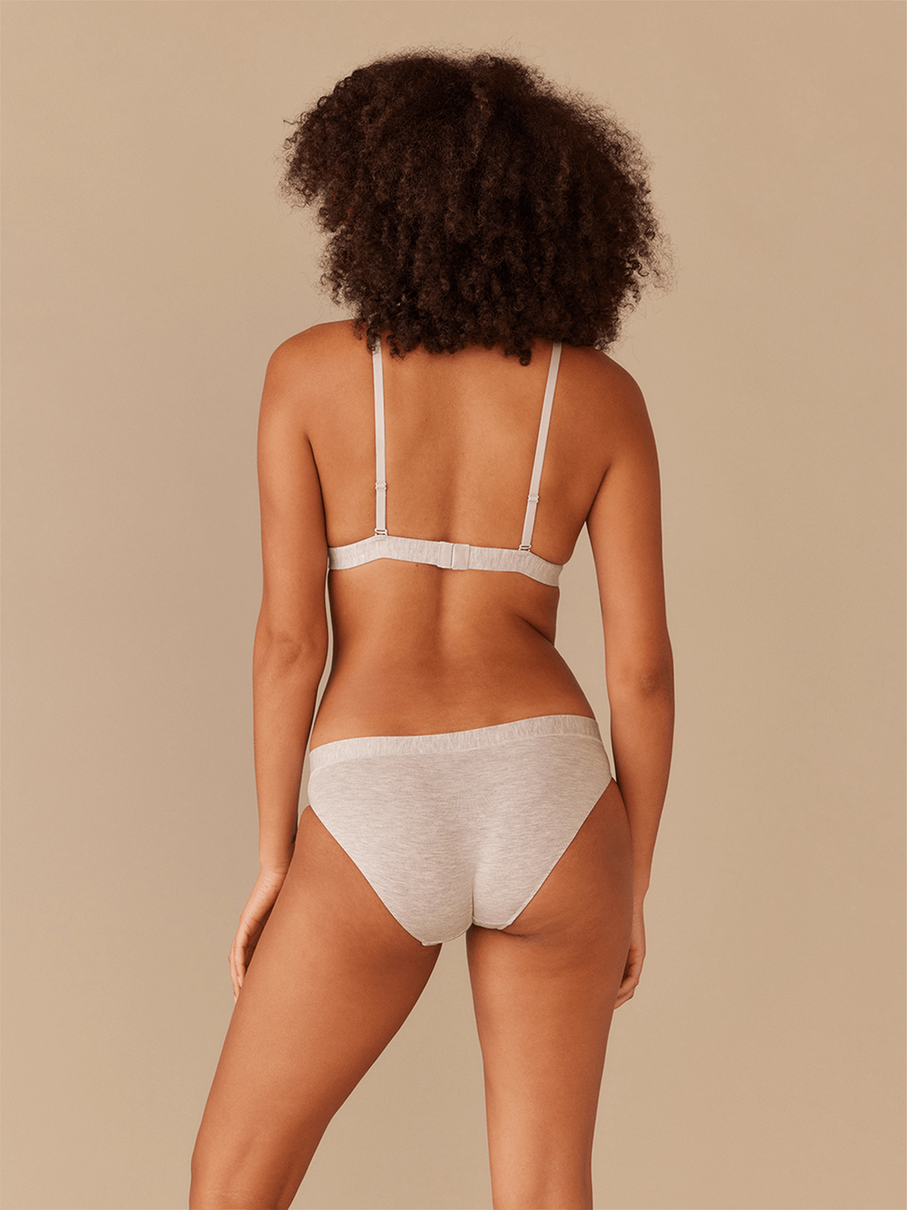 UltraModal™ FeelFree Triangle Bralette | Heather Grey/Heather Grey