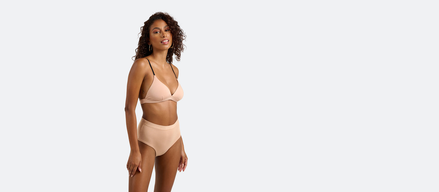UltraModal™ FeelFree Triangle Bralette | Sand Dune