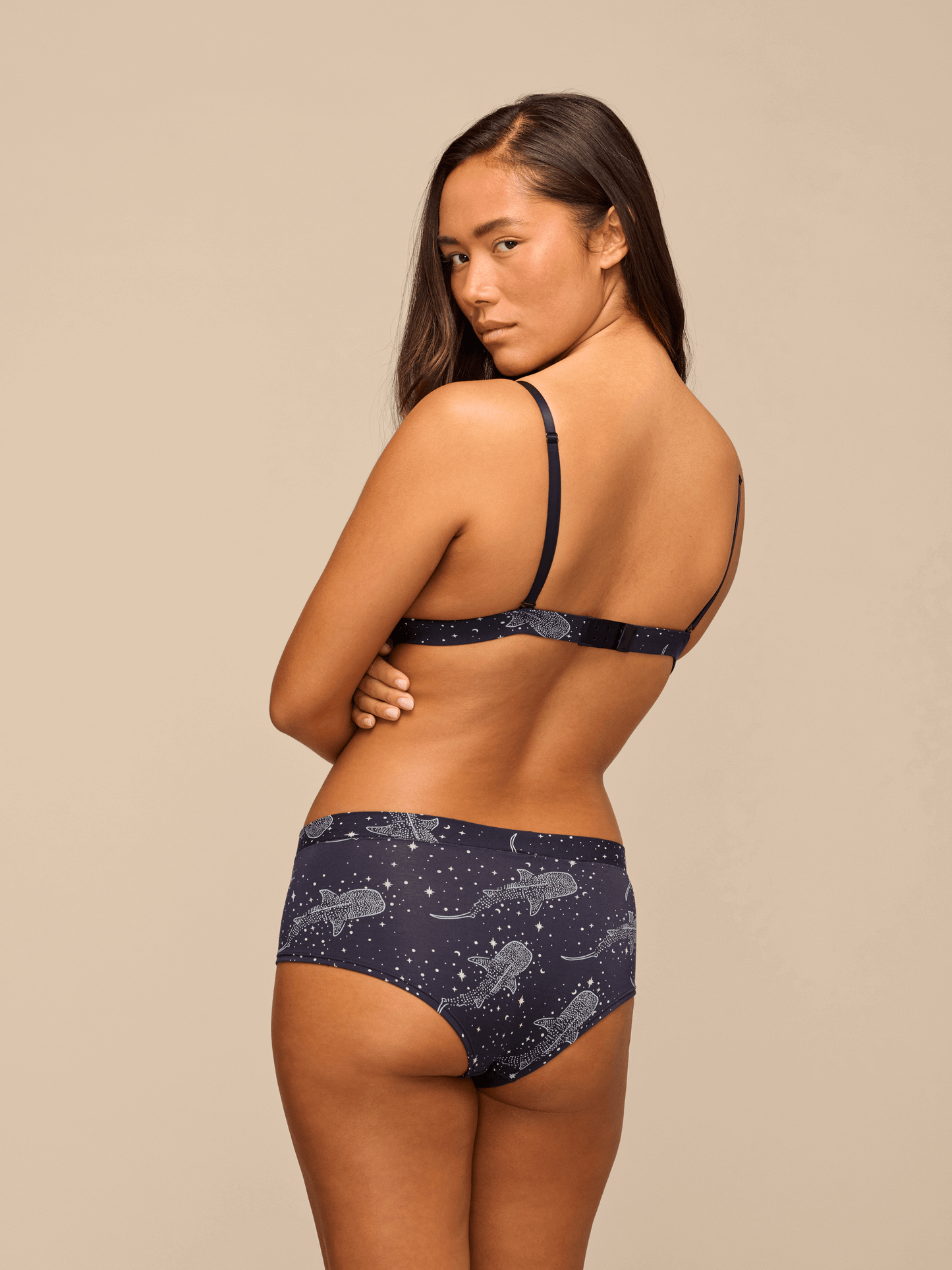 UltraModal™ FeelFree Triangle Bralette | Starry Sharks