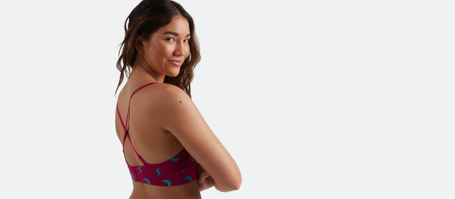 UltraModal™ Lace Plunge Bralette | Desert Moon