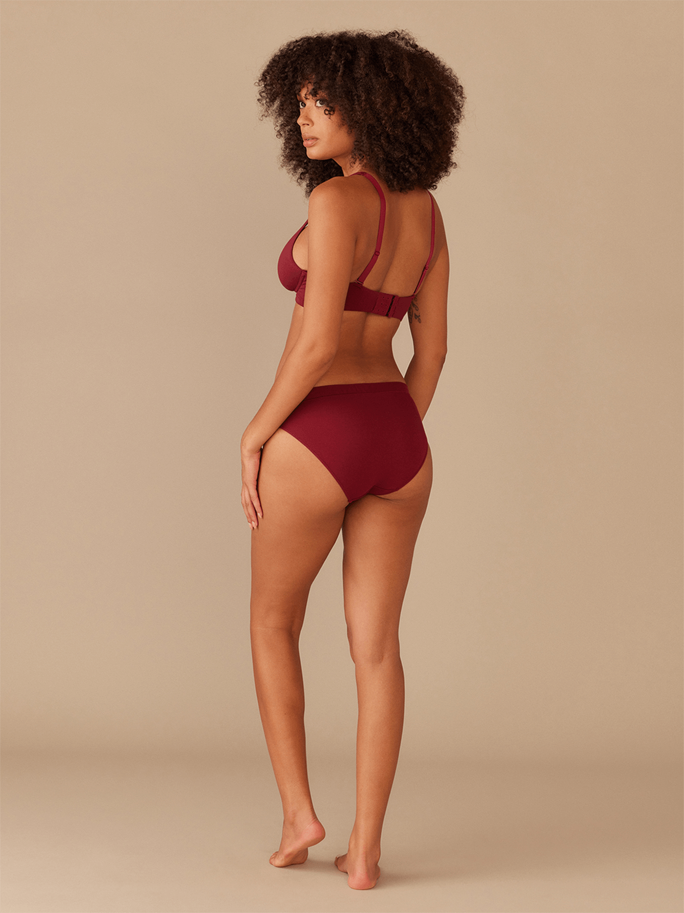 UltraModal™ FeelFree Longline Bralette | Cabernet/Cabernet