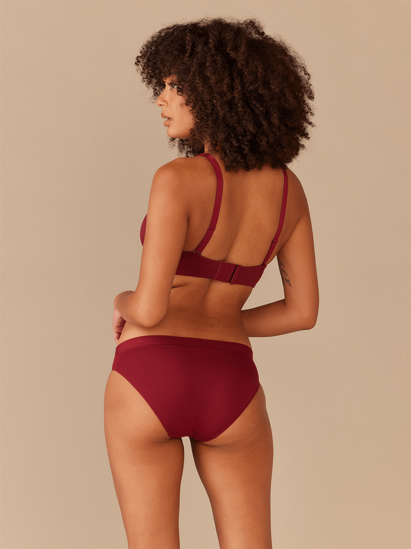 UltraModal™ FeelFree Longline Bralette | Cabernet/Cabernet