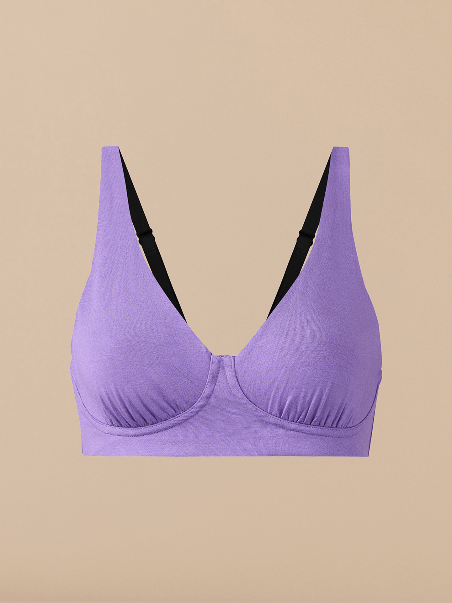 UltraModal™ FeelFree Longline Bralette | Purple