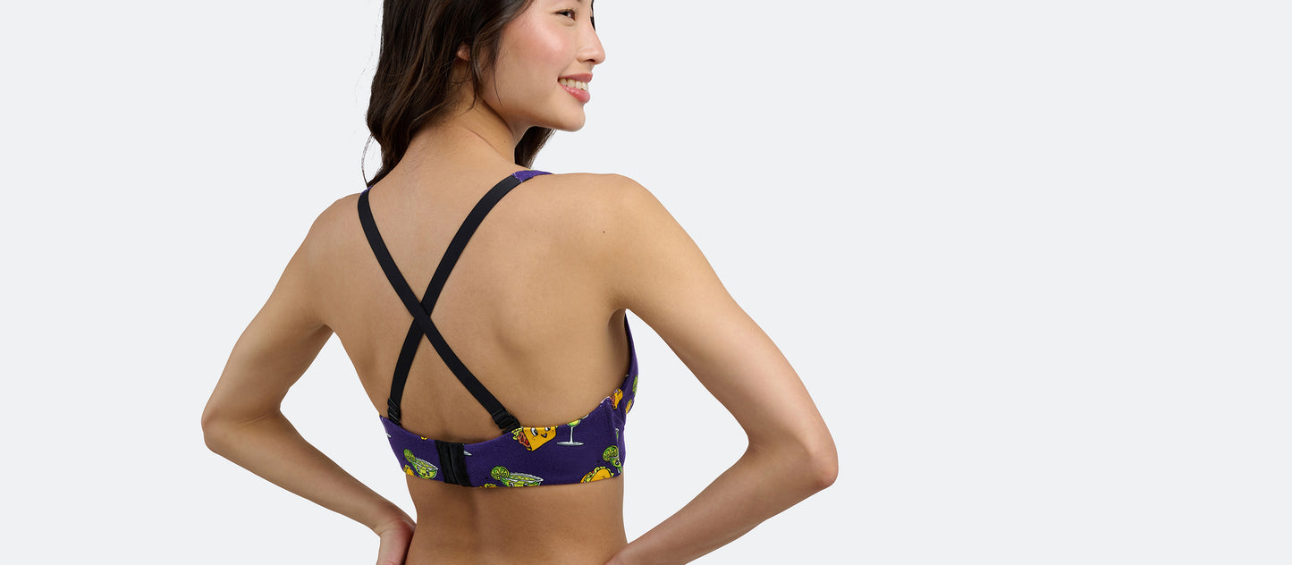 UltraModal™ FeelFree Longline Bralette | Taco Chance On Me