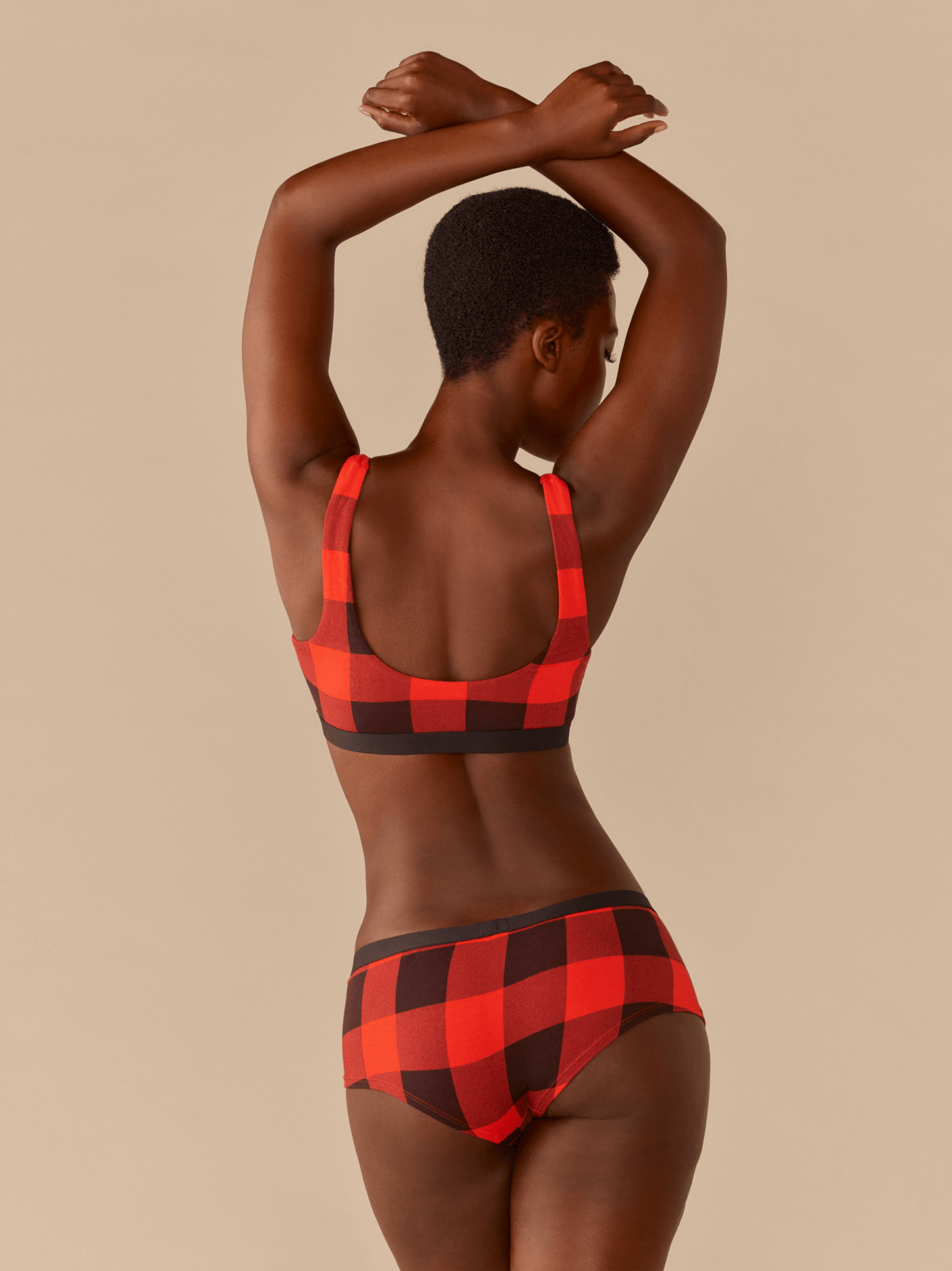 UltraModal™ Core Scoop Bralette | Buffalo Plaid