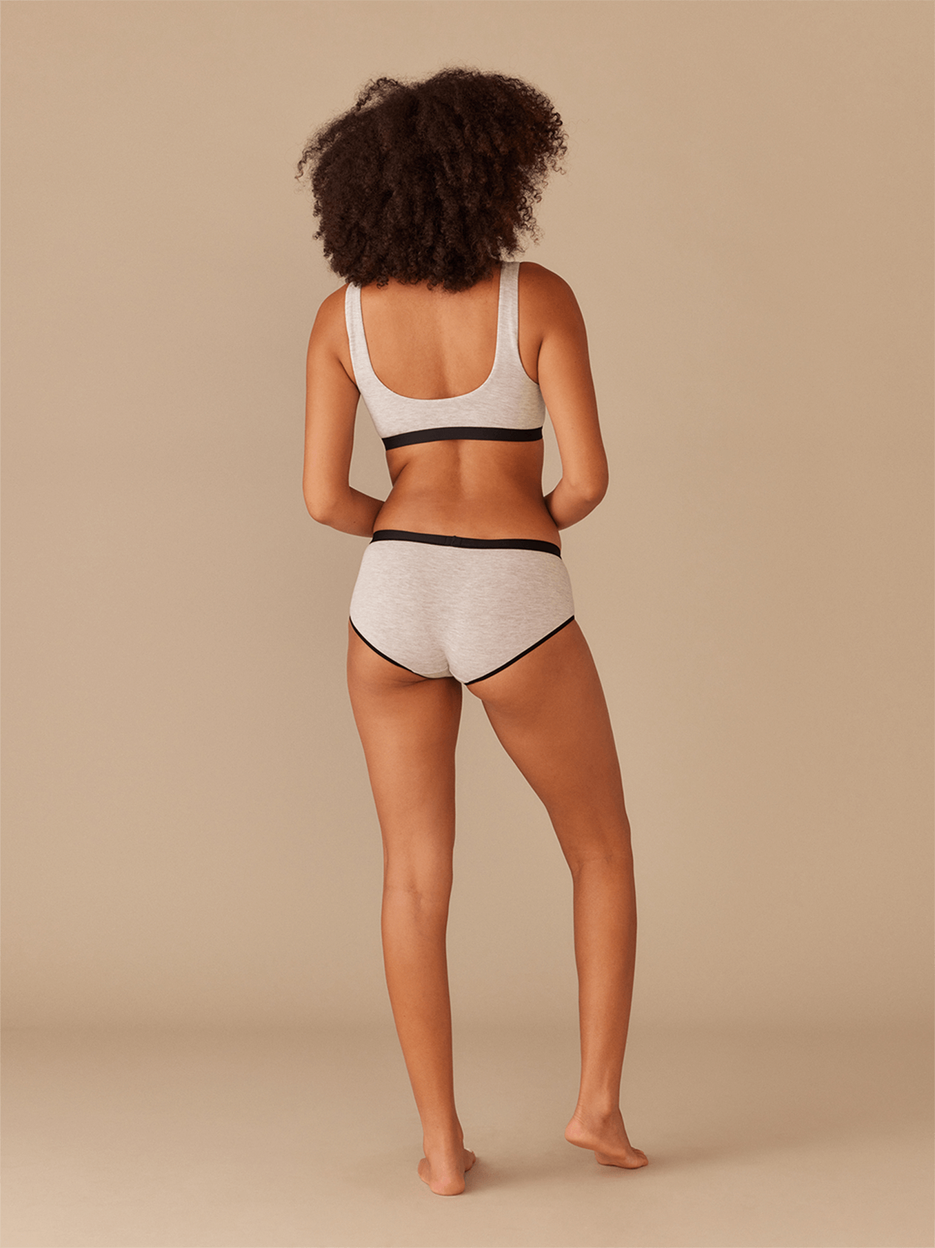 UltraModal™ Core Scoop Bralette | Heather Grey