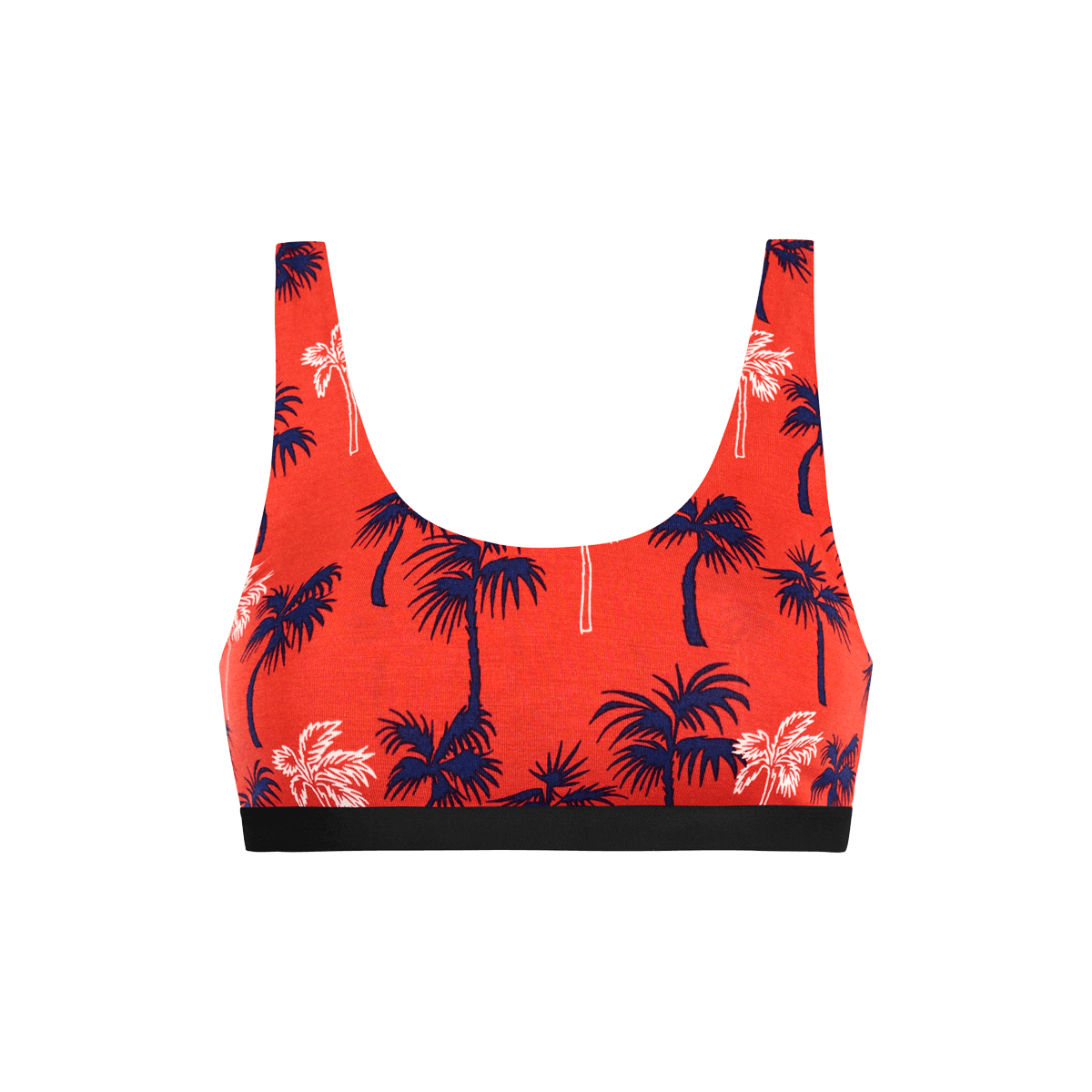 UltraModal™ Core Scoop Bralette | Nautical Palms