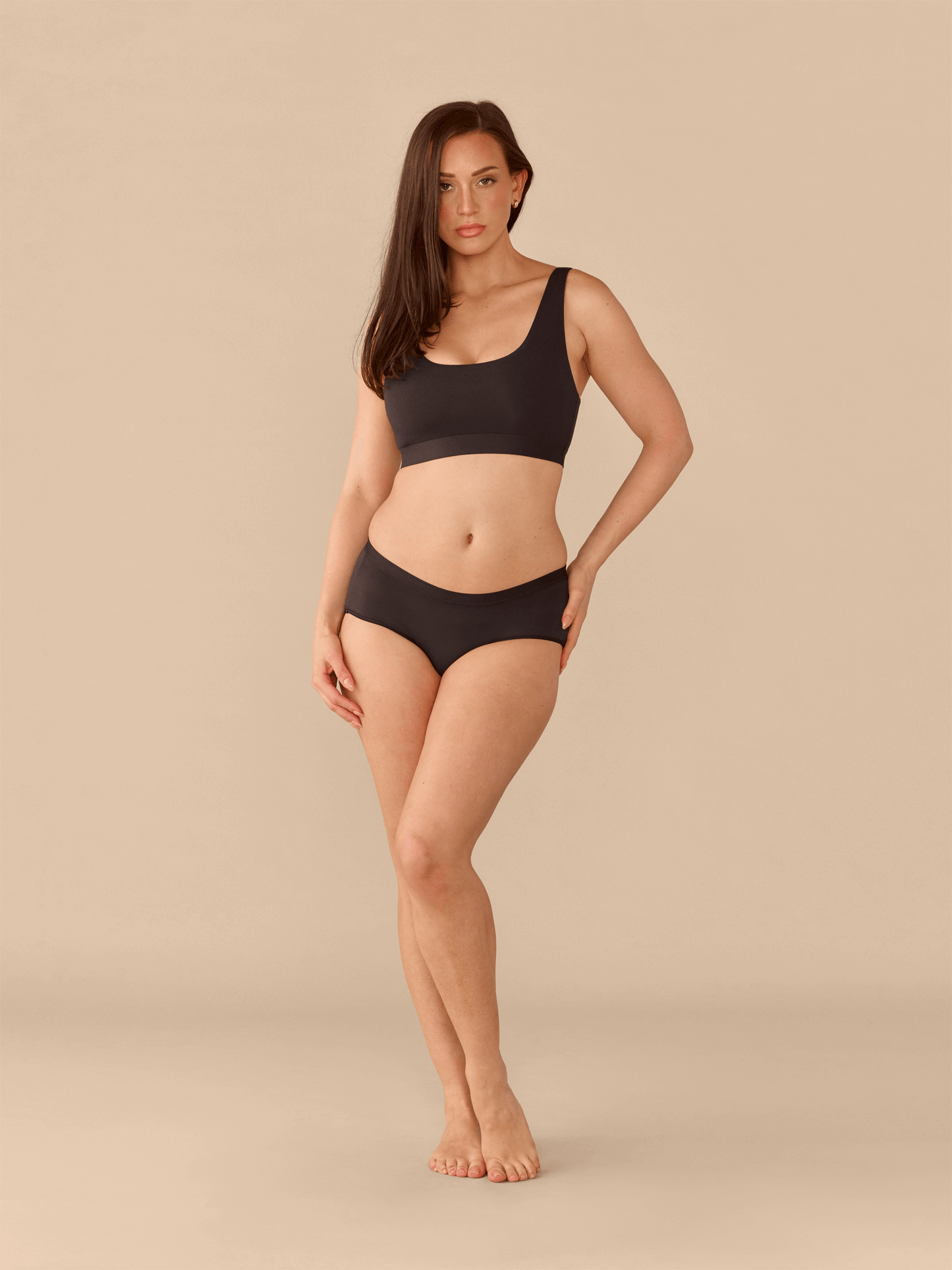 Curvy UltraModal™ Core Scoop Bralette | Desert Sky