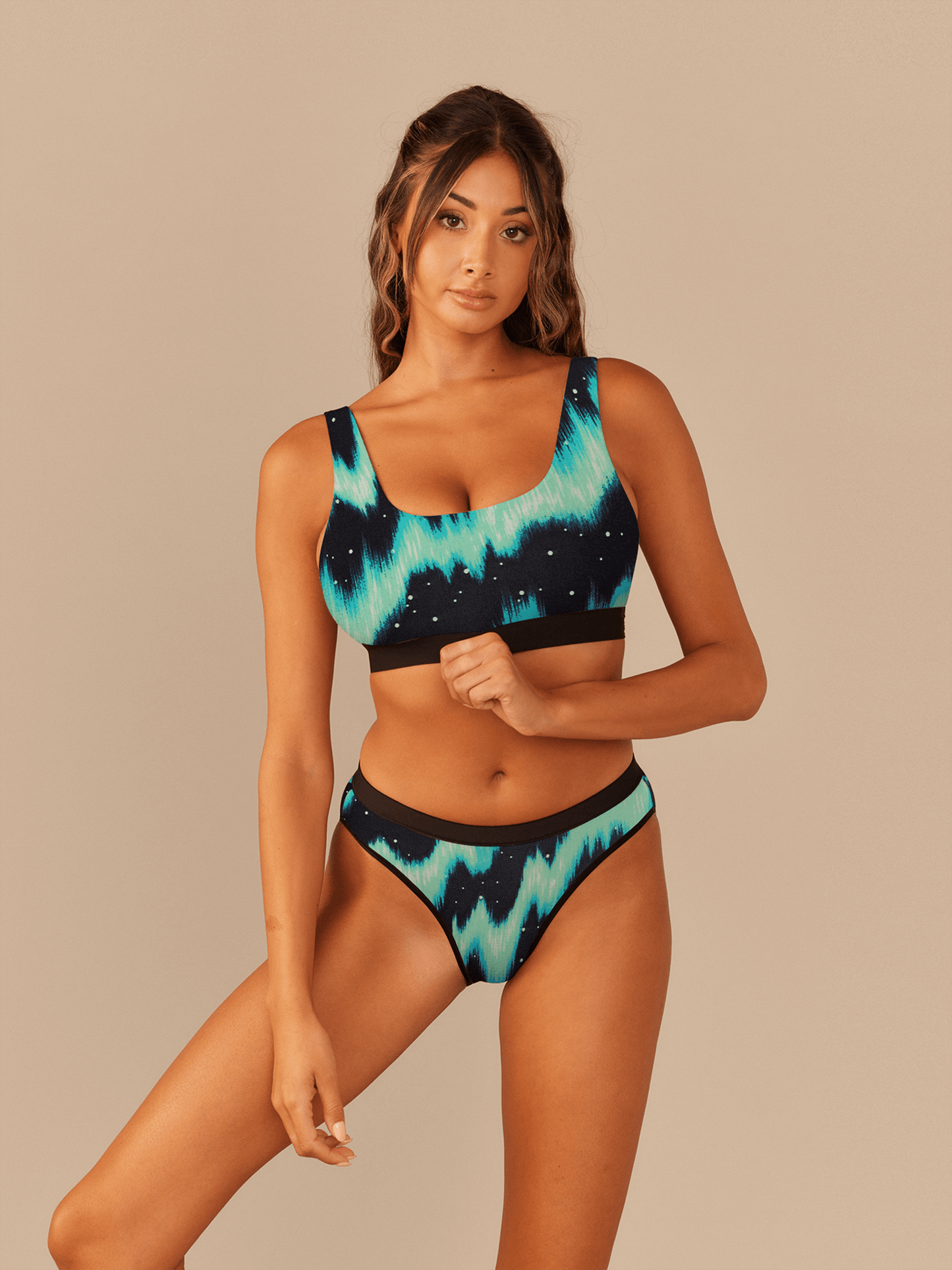 Curvy UltraModal™ Core Scoop Bralette | Northern Lights