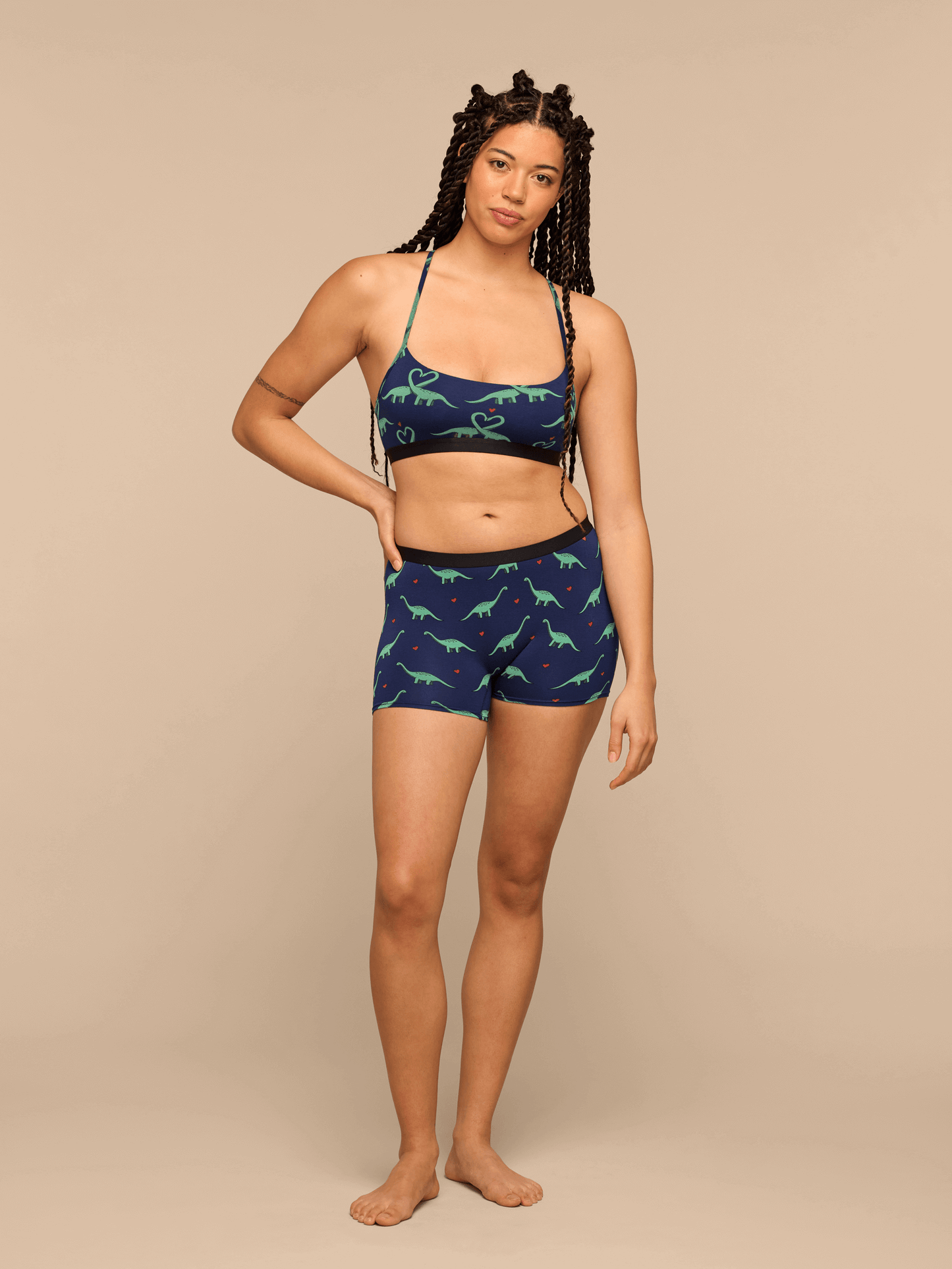 UltraModal™ Core T-Back Bralette 3-Pack | Saur in Love Pack