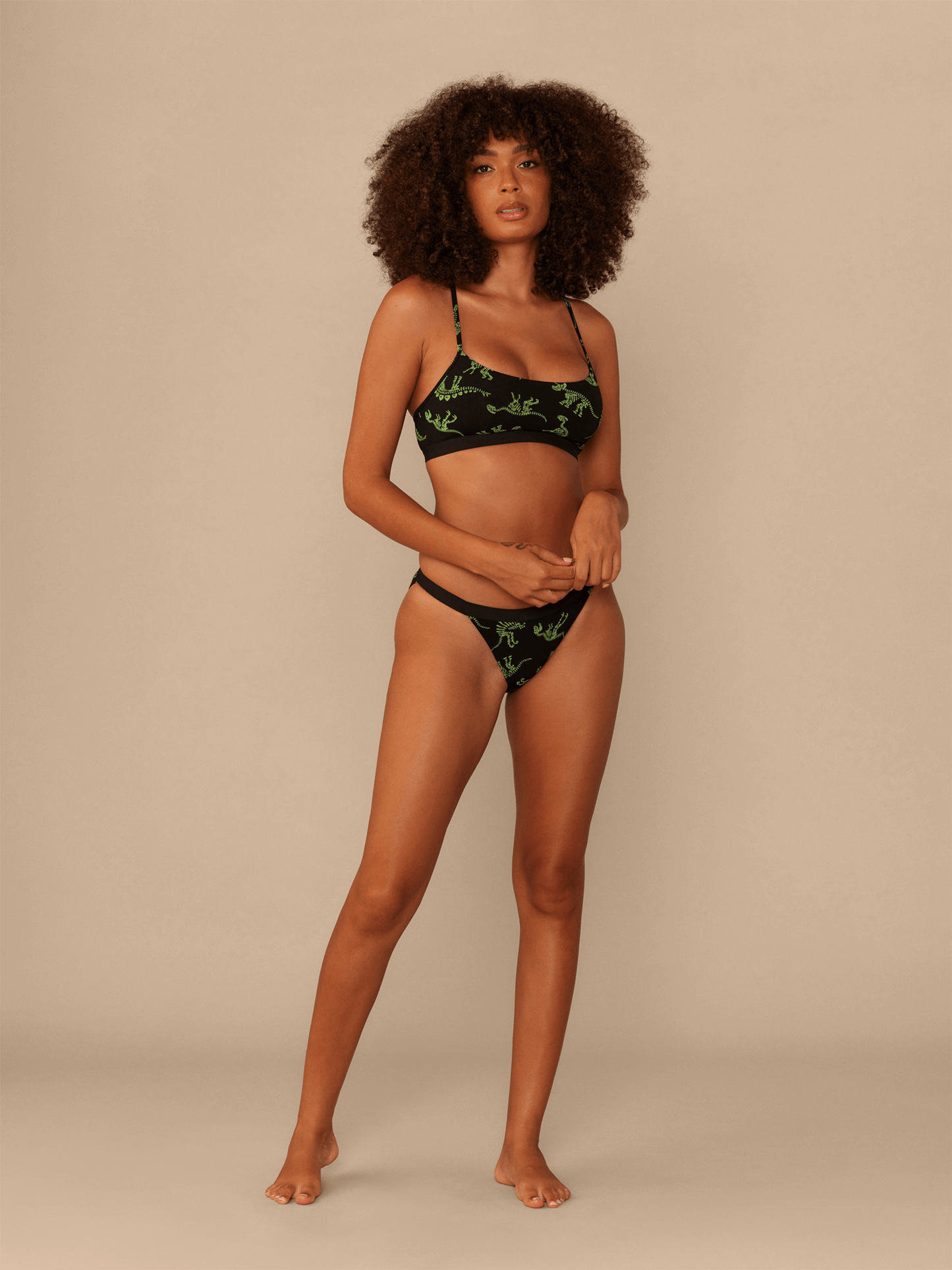 UltraModal™ Core T-Back Bralette | Electric Dino