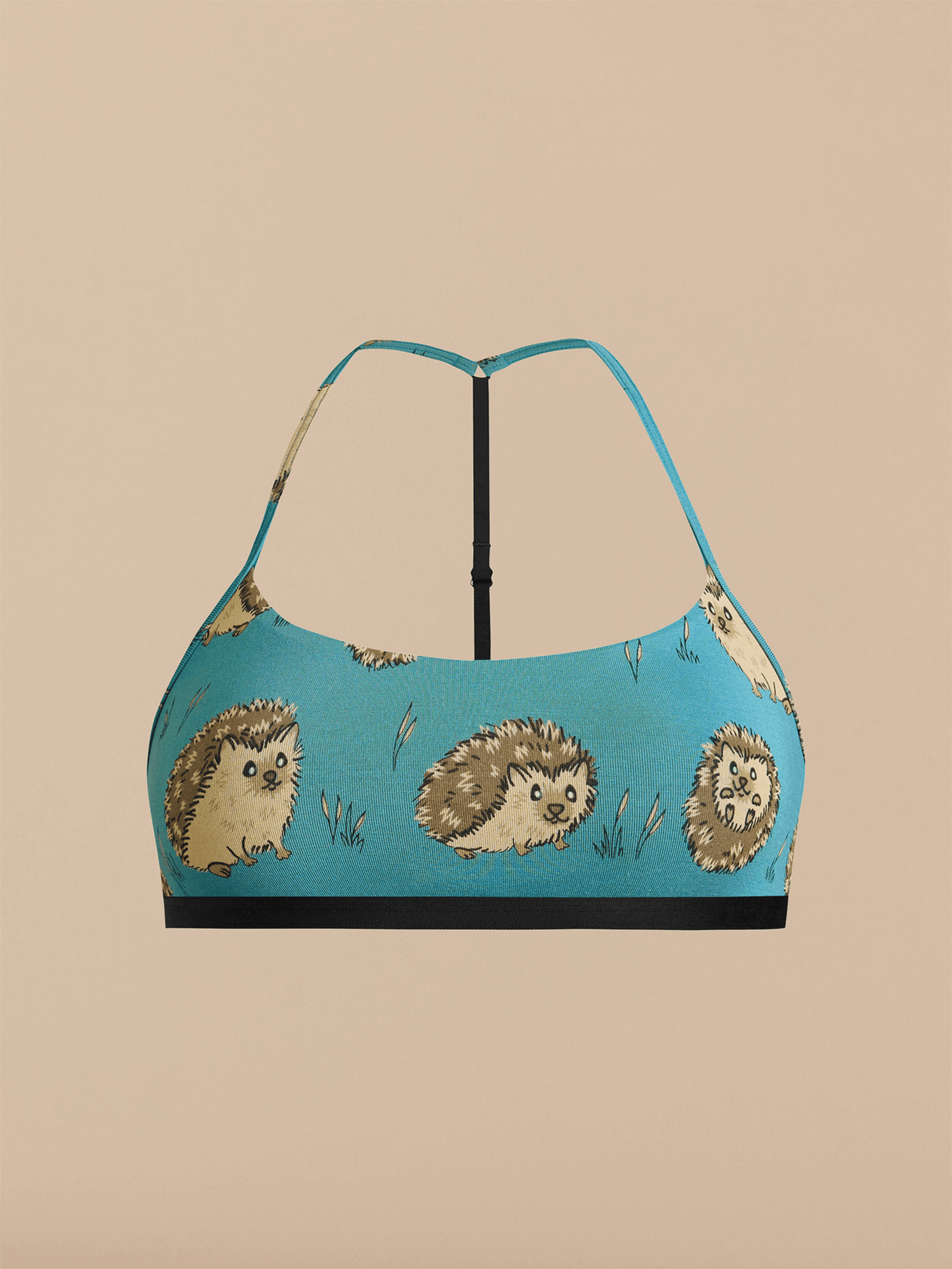 UltraModal™ Core T-Back Bralette | Hedgehogs
