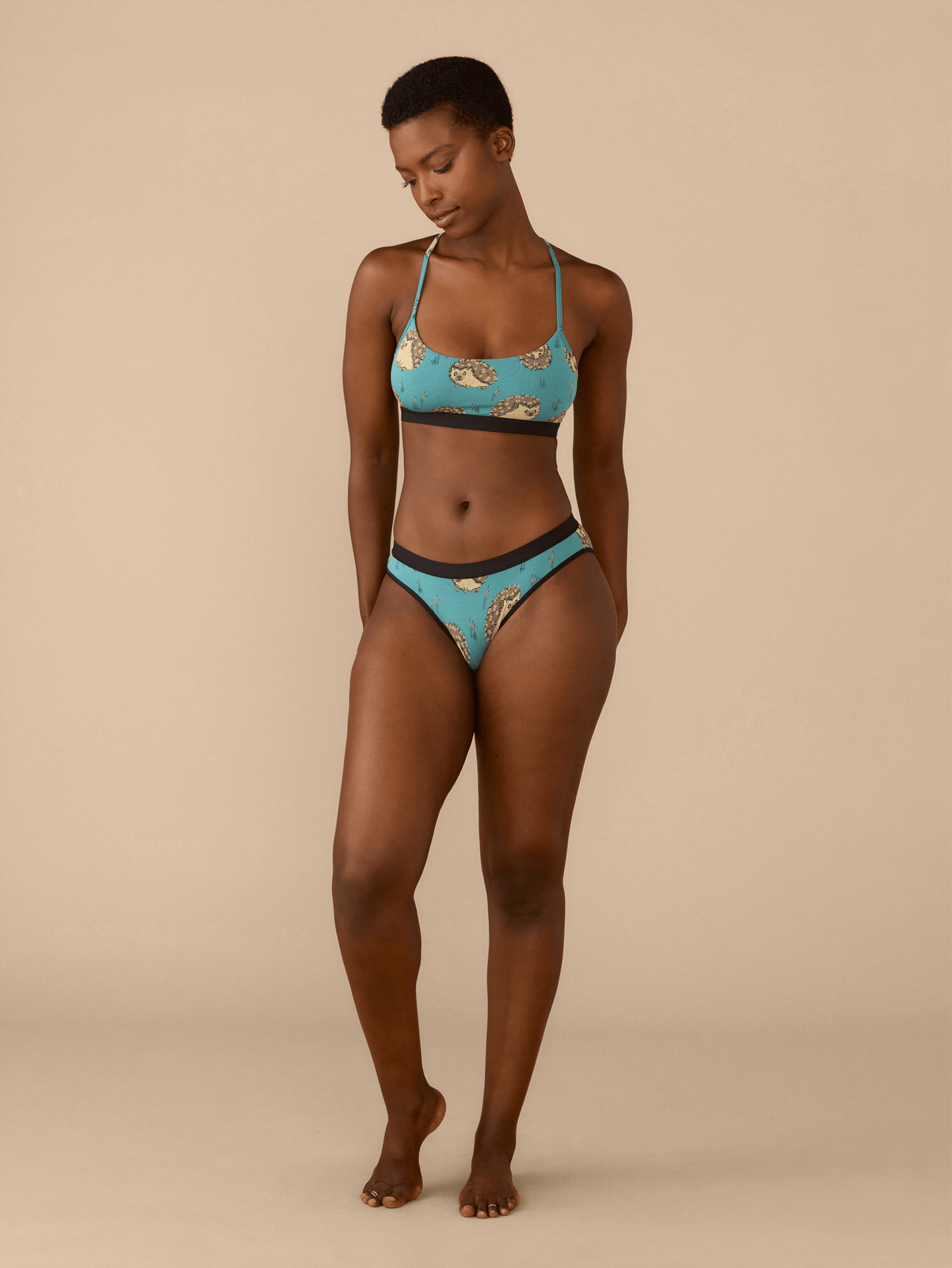 UltraModal™ Core T-Back Bralette | Hedgehogs