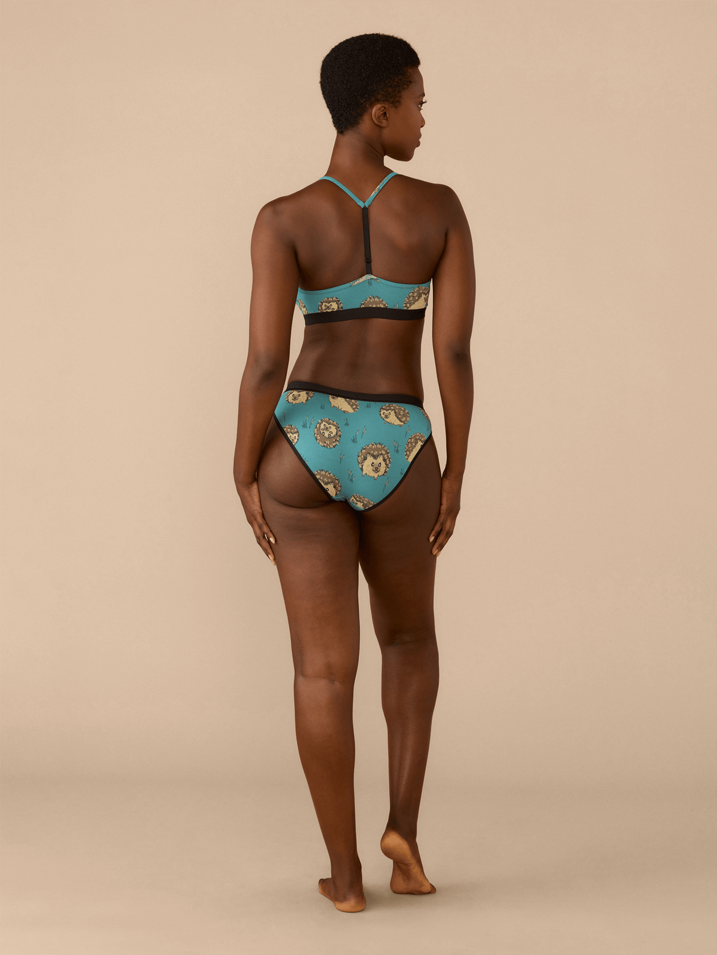 UltraModal™ Core T-Back Bralette | Hedgehogs