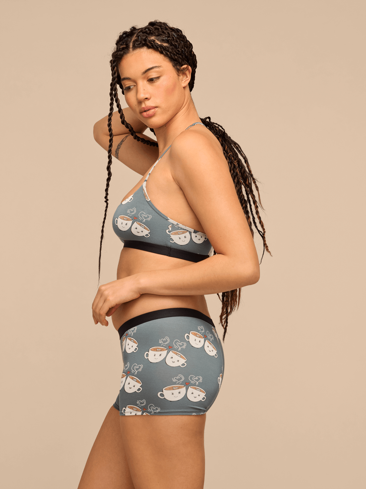 UltraModal™ Core T-Back Bralette | Love You A Latte