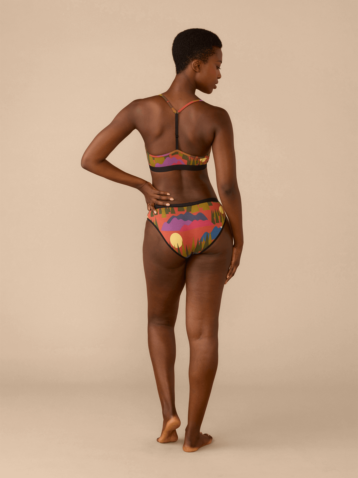 UltraModal™ Core T-Back Bralette | Mountain High