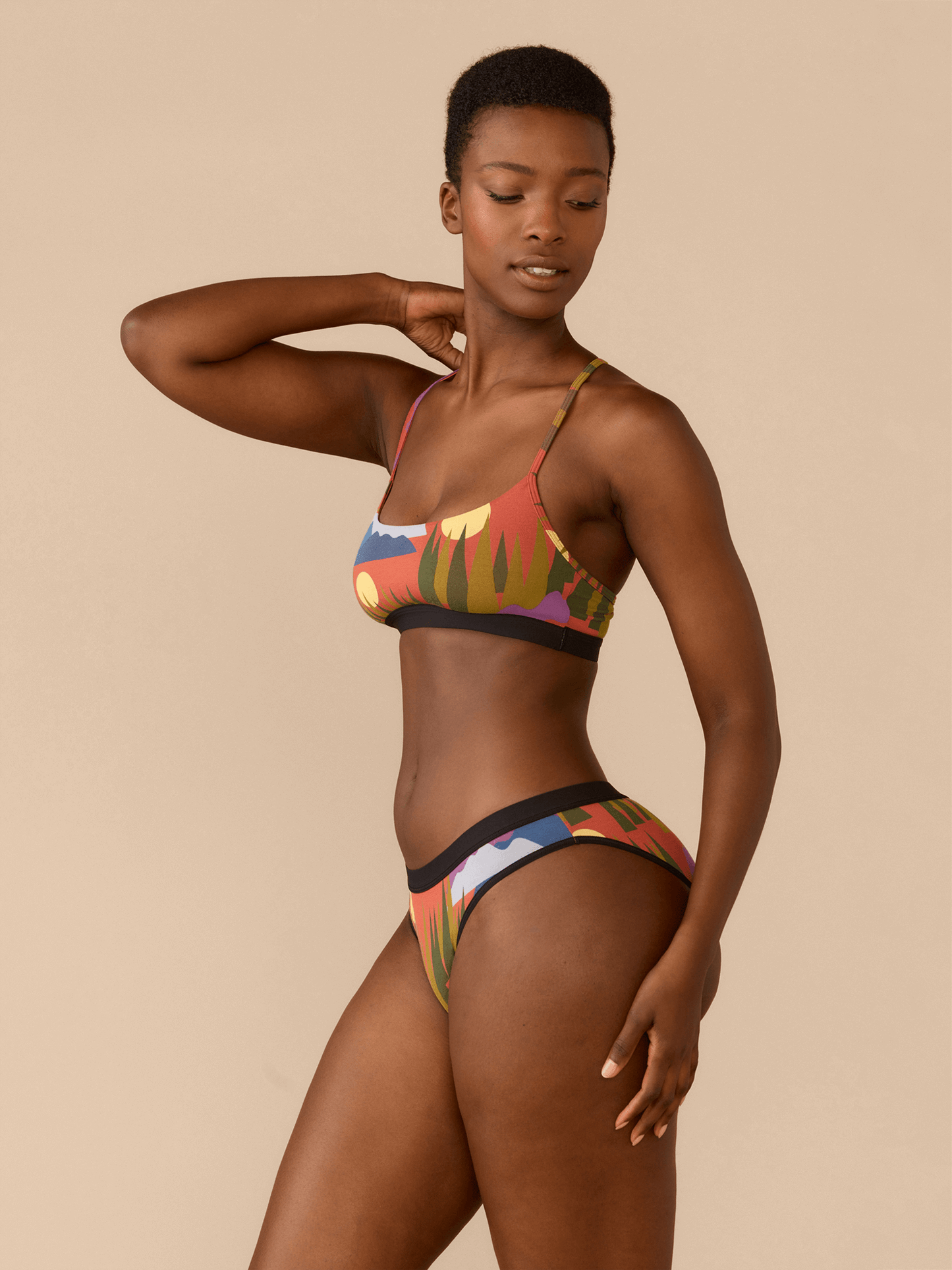 UltraModal™ Core T-Back Bralette | Mountain High