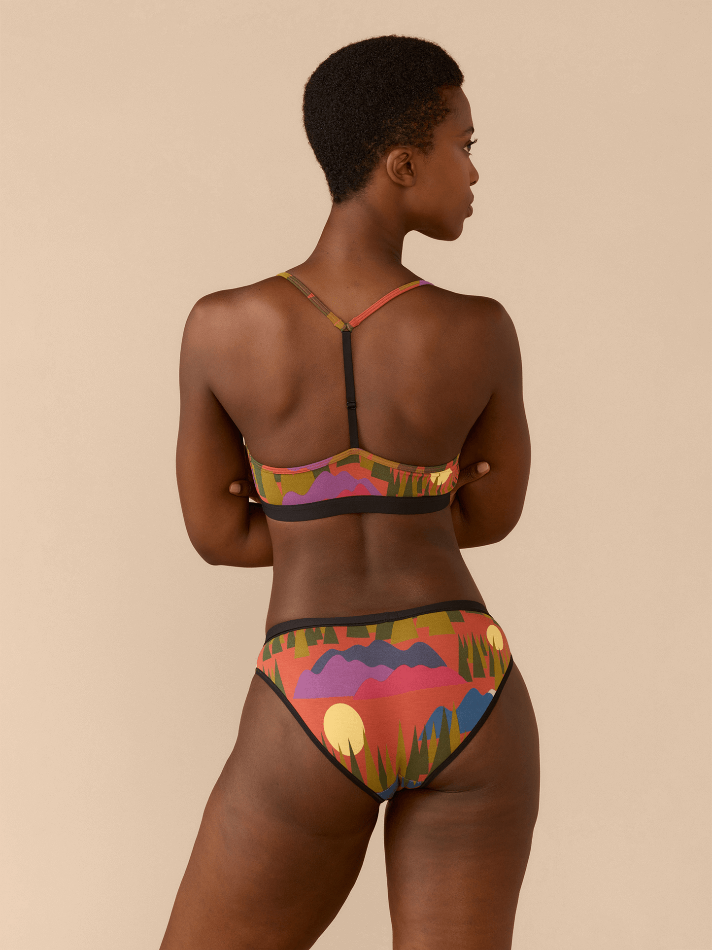 UltraModal™ Core T-Back Bralette | Mountain High