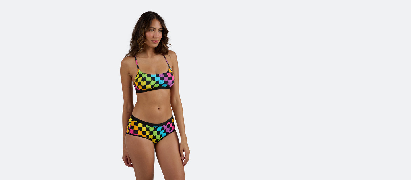 UltraModal™ Core Hipster | Rainbow Check