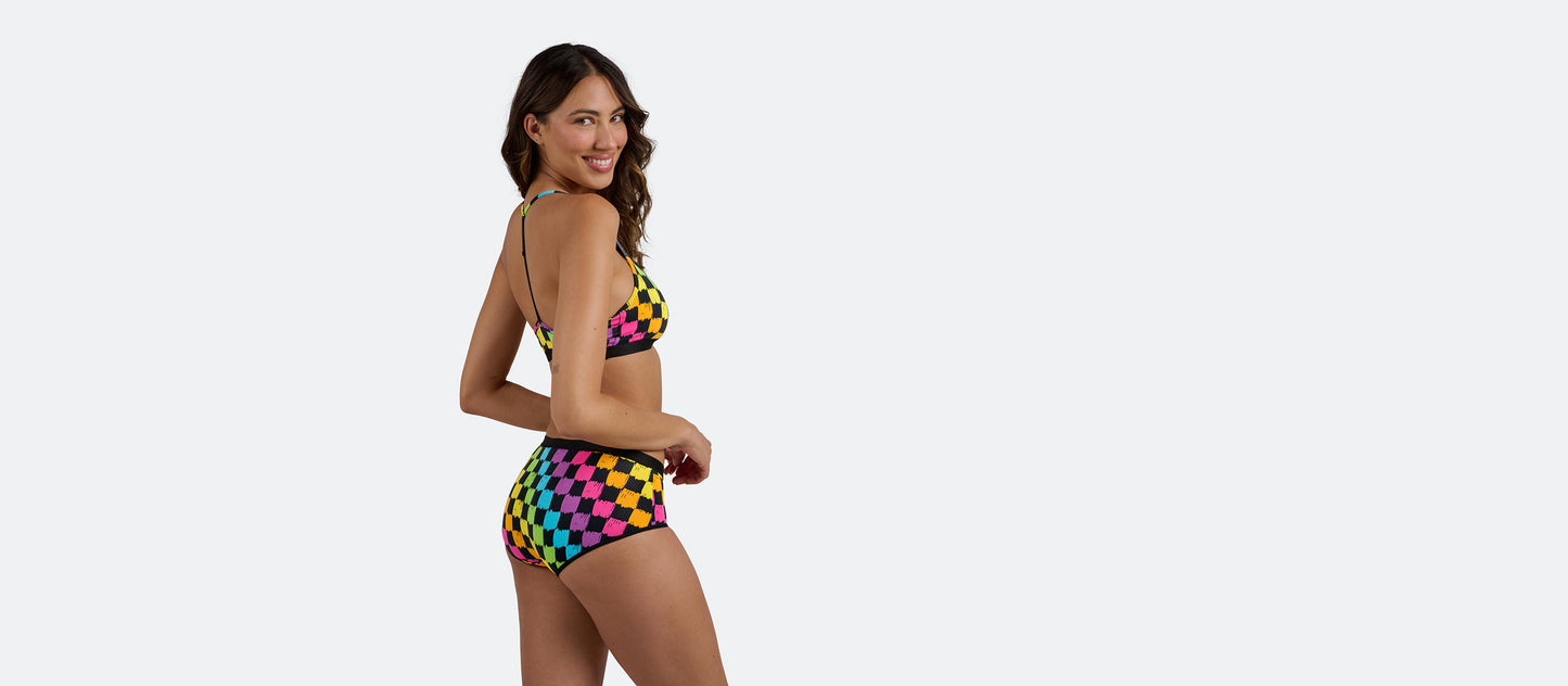 UltraModal™ Core Hipster | Rainbow Check