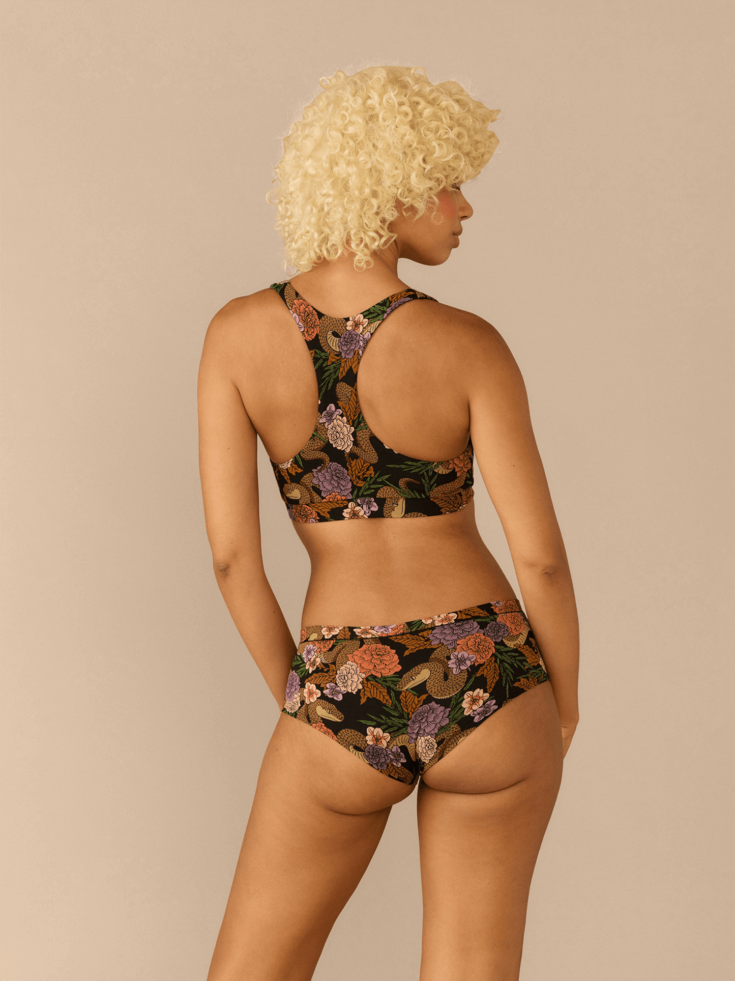 UltraModal™ FeelFree Racerback Bralette | Garden Snake