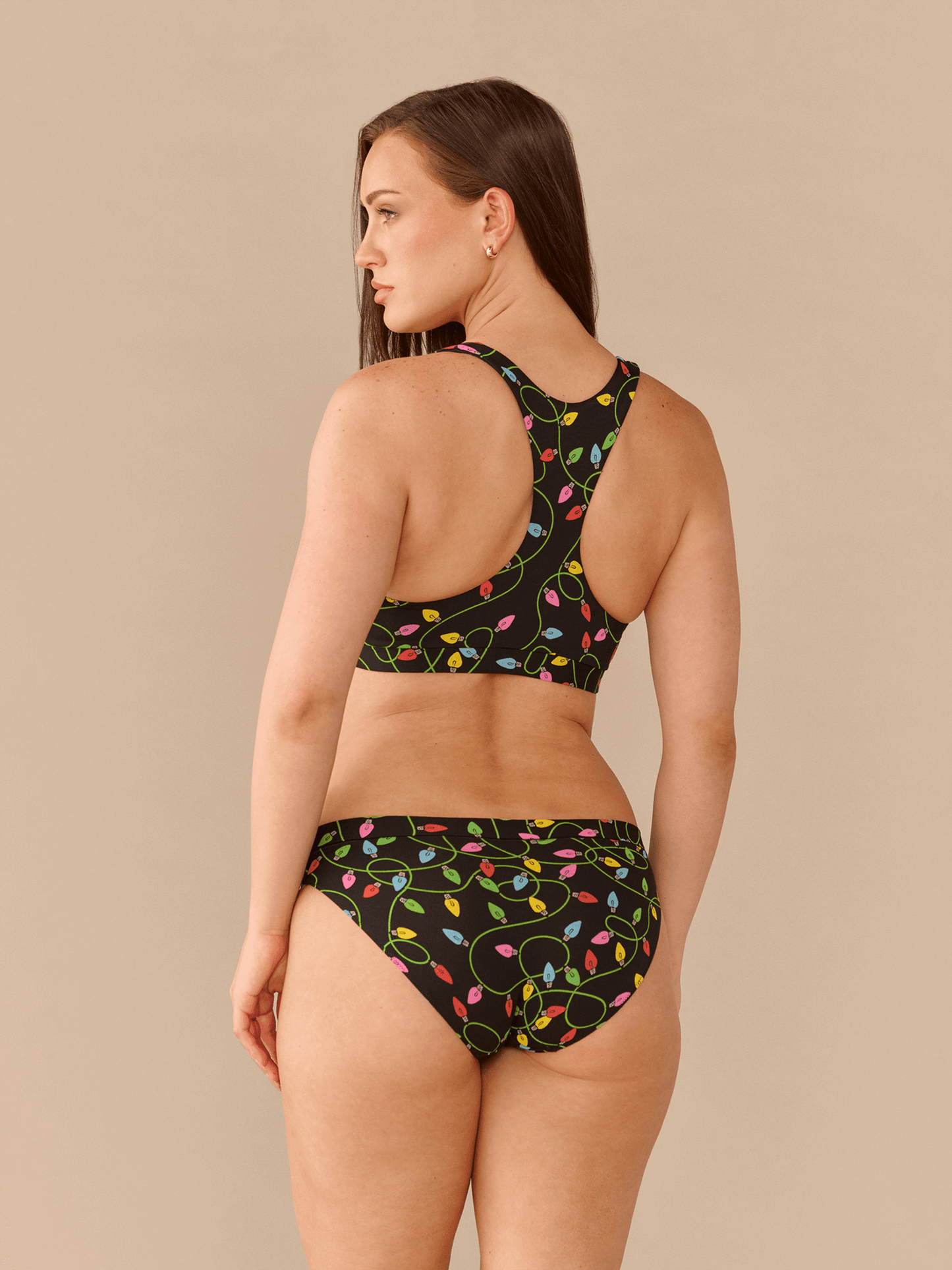 Curvy UltraModal™ FeelFree Racerback Bralette | String Lights