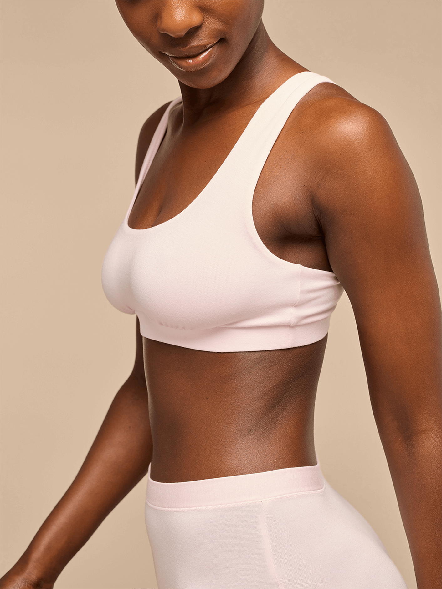 UltraModal™ FeelFree Square Neck Bralette | Peony