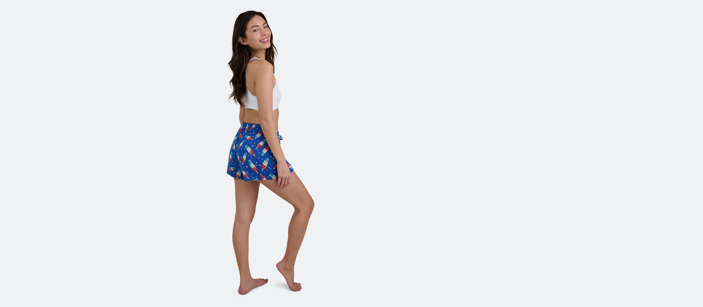 UltraModal™ Lounge Short - Women's | Patriotic Pops