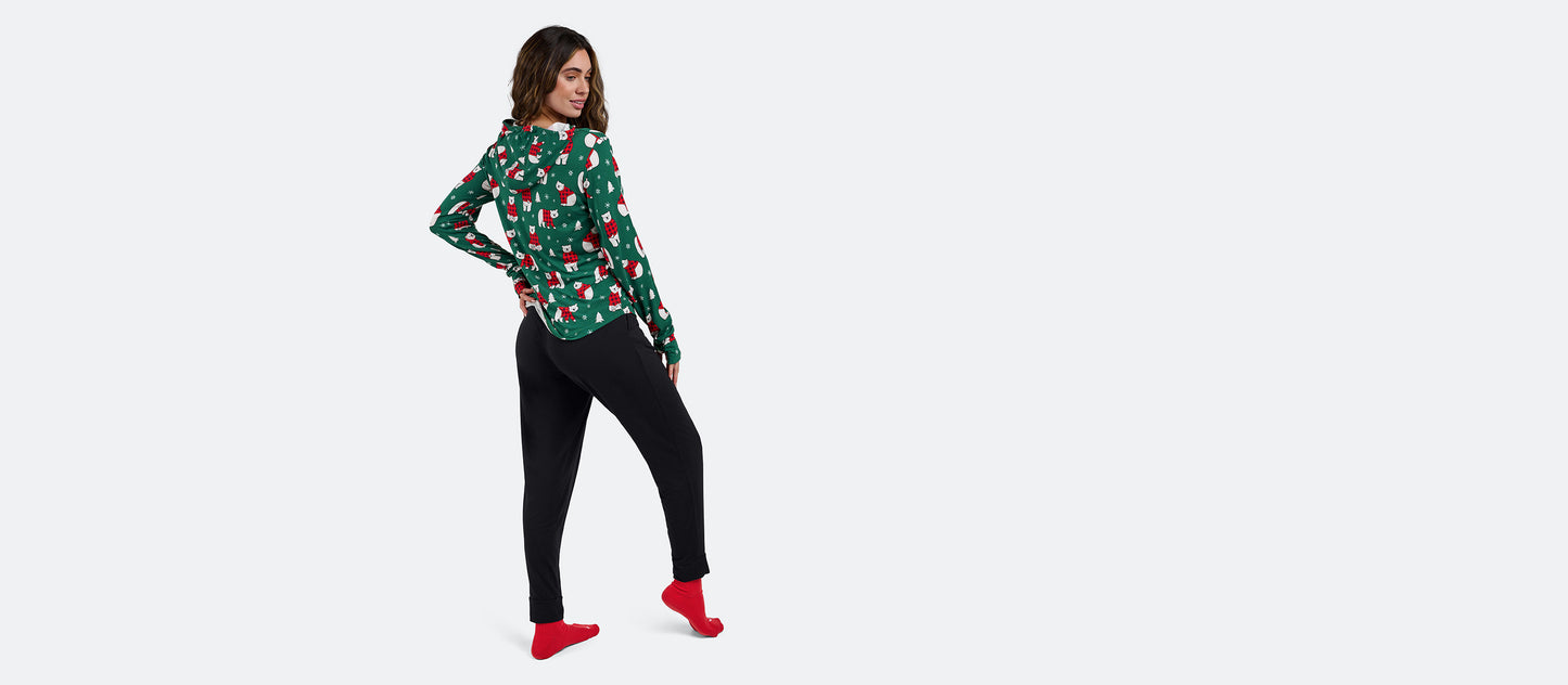 UltraModal™ Pullover Lounge Hoodie - Women's | Cozy Bears