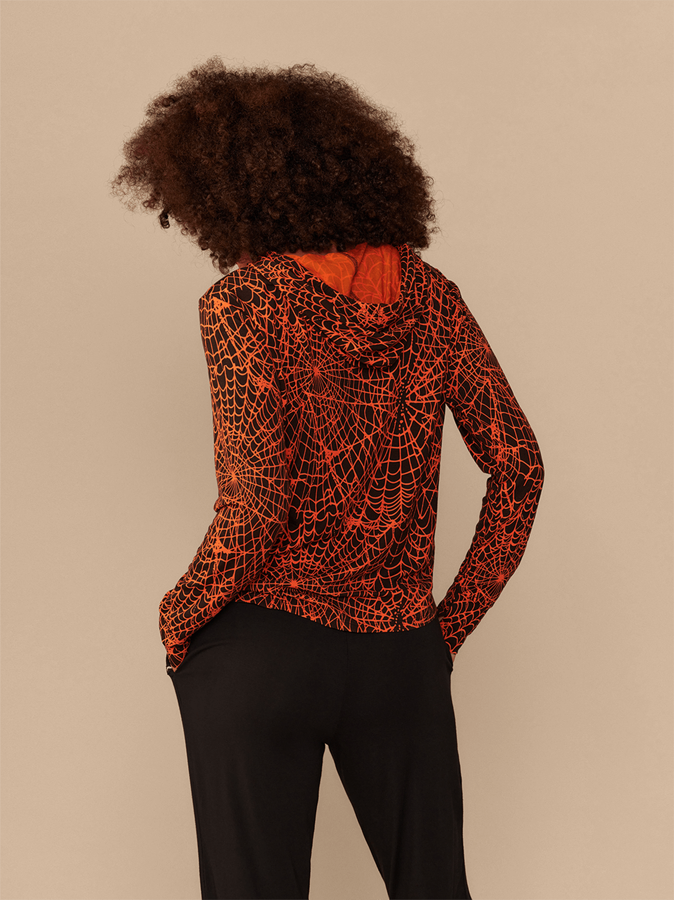UltraModal™ Pullover Lounge Hoodie - Women's | Caught in a Web