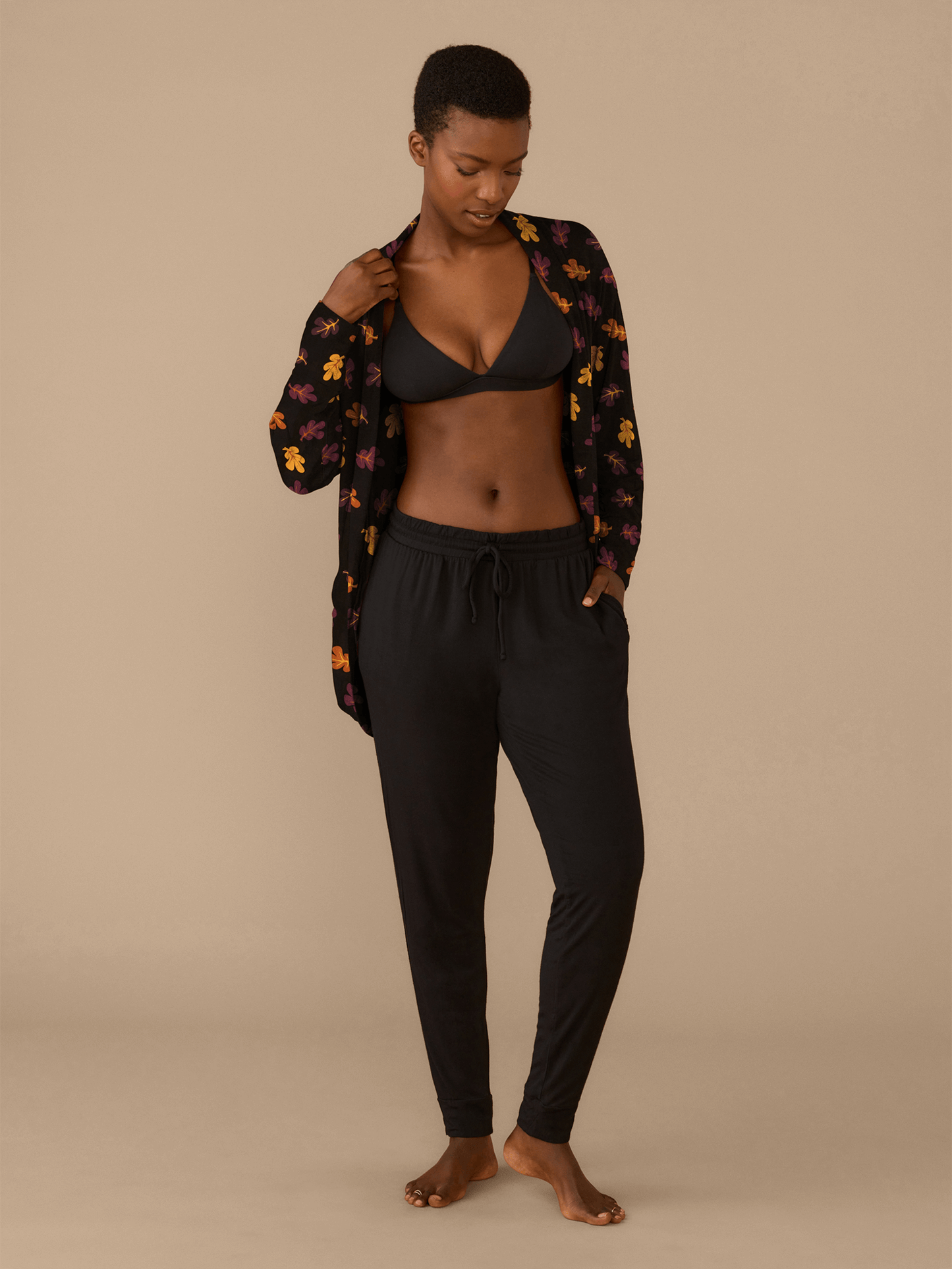 UltraModal™ Cocoon Cardigan | Fall Leaves
