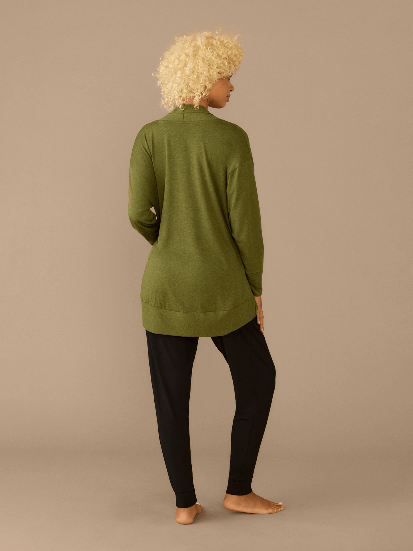 UltraModal™ Cocoon Cardigan | Heather Olive