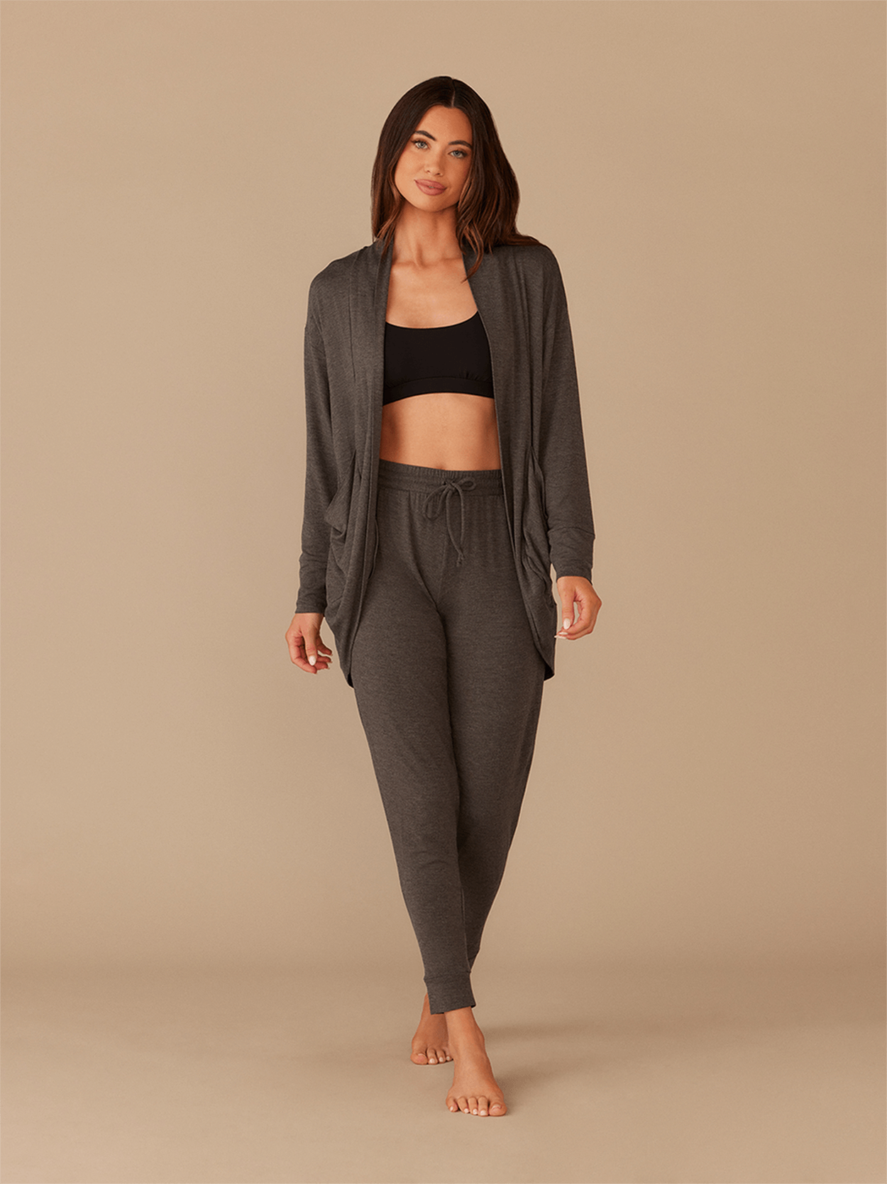 UltraModal™ Cocoon Cardigan | Heather Charcoal
