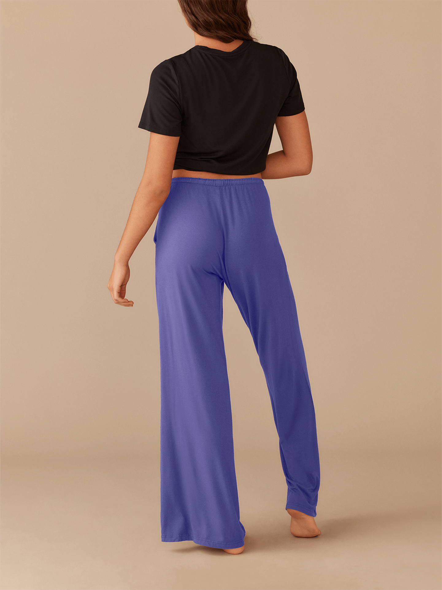 UltraModal™ Wide Leg Lounge Pant | Berry Blue