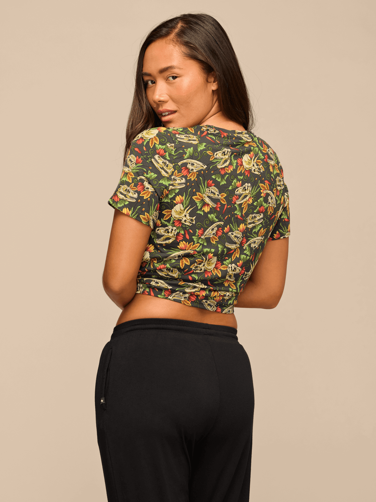 UltraModal™ Crew Tee - Women's | Jurassic Garden