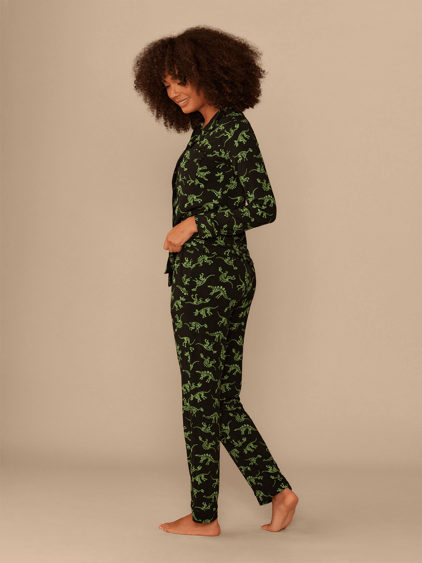 UltraModal™ Long Sleeve PJ Set - Women's | Electric Dino