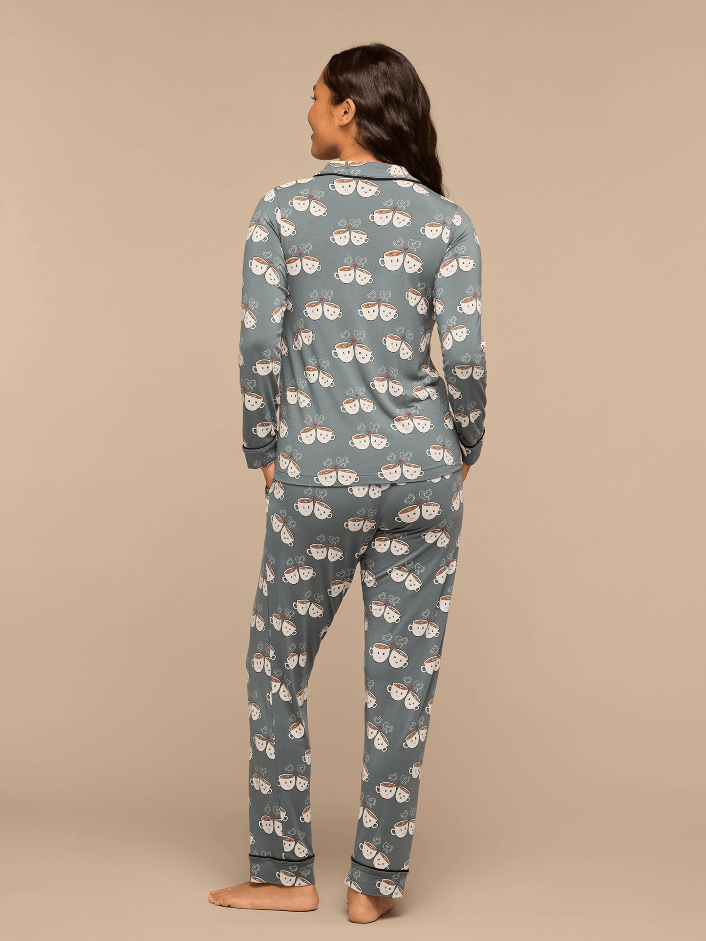 UltraModal™ Longsleeve PJ Set - Women's | Love You A Latte