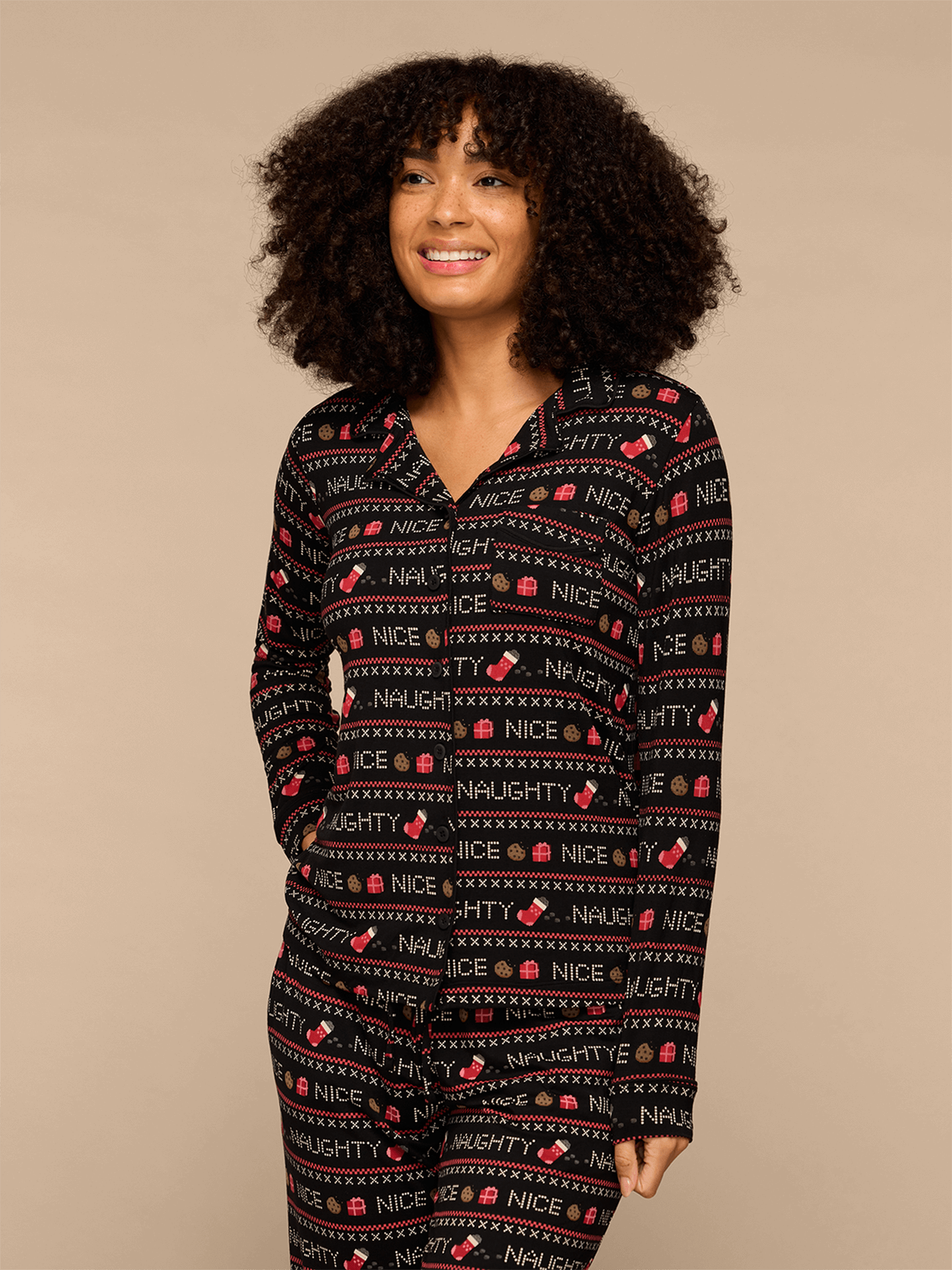 UltraModal™ Longsleeve PJ Set - Women's | Naughty or Nice