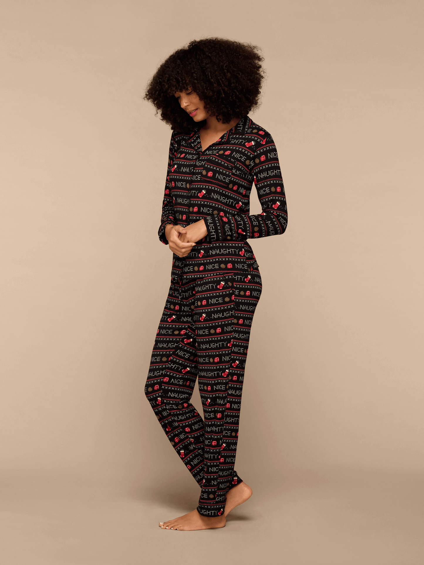 UltraModal™ Longsleeve PJ Set - Women's | Naughty or Nice