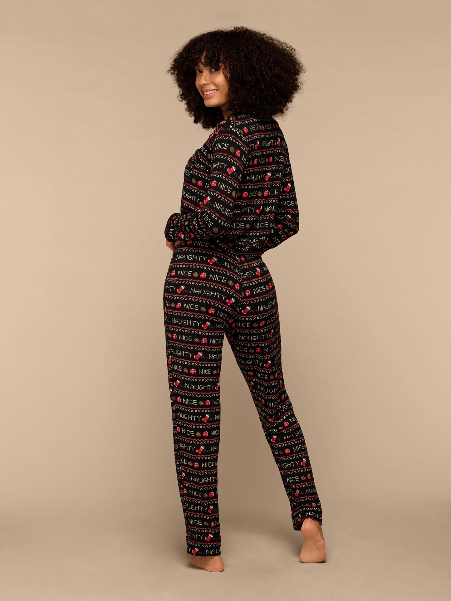 UltraModal™ Longsleeve PJ Set - Women's | Naughty or Nice