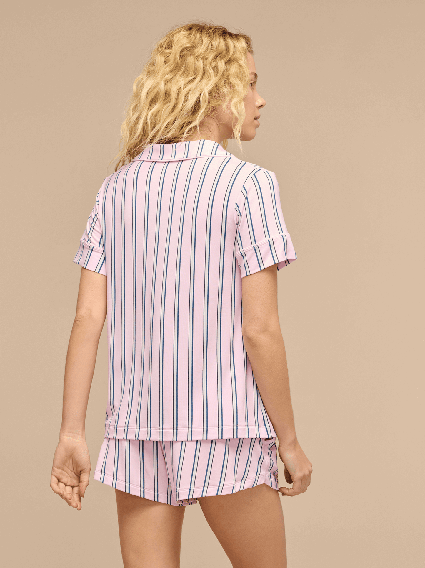 UltraModal™ Short Sleeve PJ Set - Women's | Hamptons Stripes