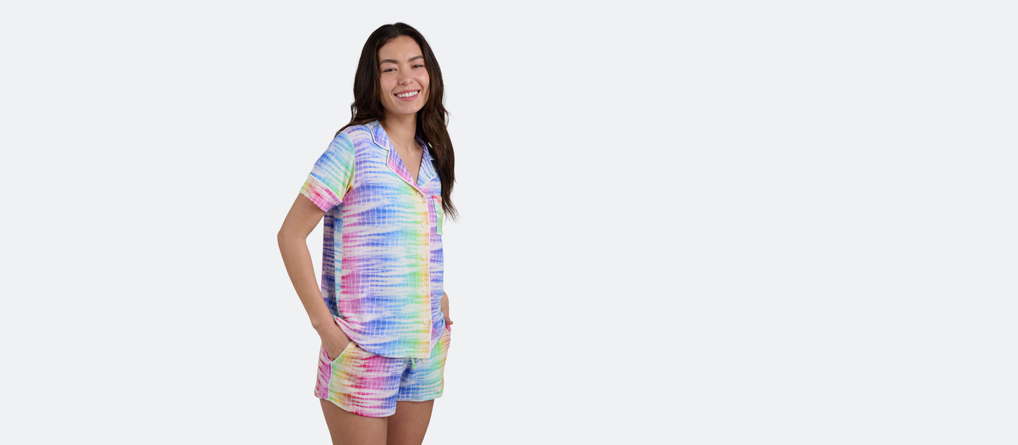 UltraModal™ Short Sleeve PJ Set - Women's | Rainbow Daze