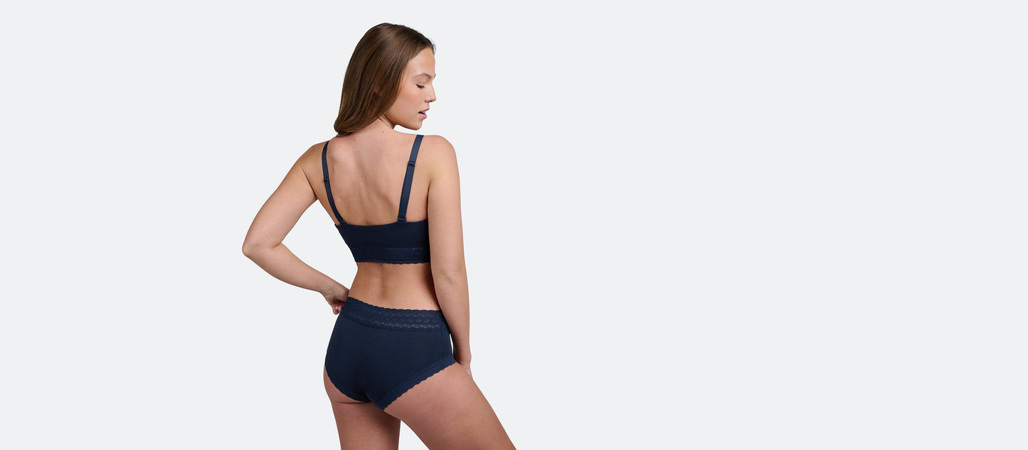 UltraModal™ Lace Hipster | Dark Sapphire