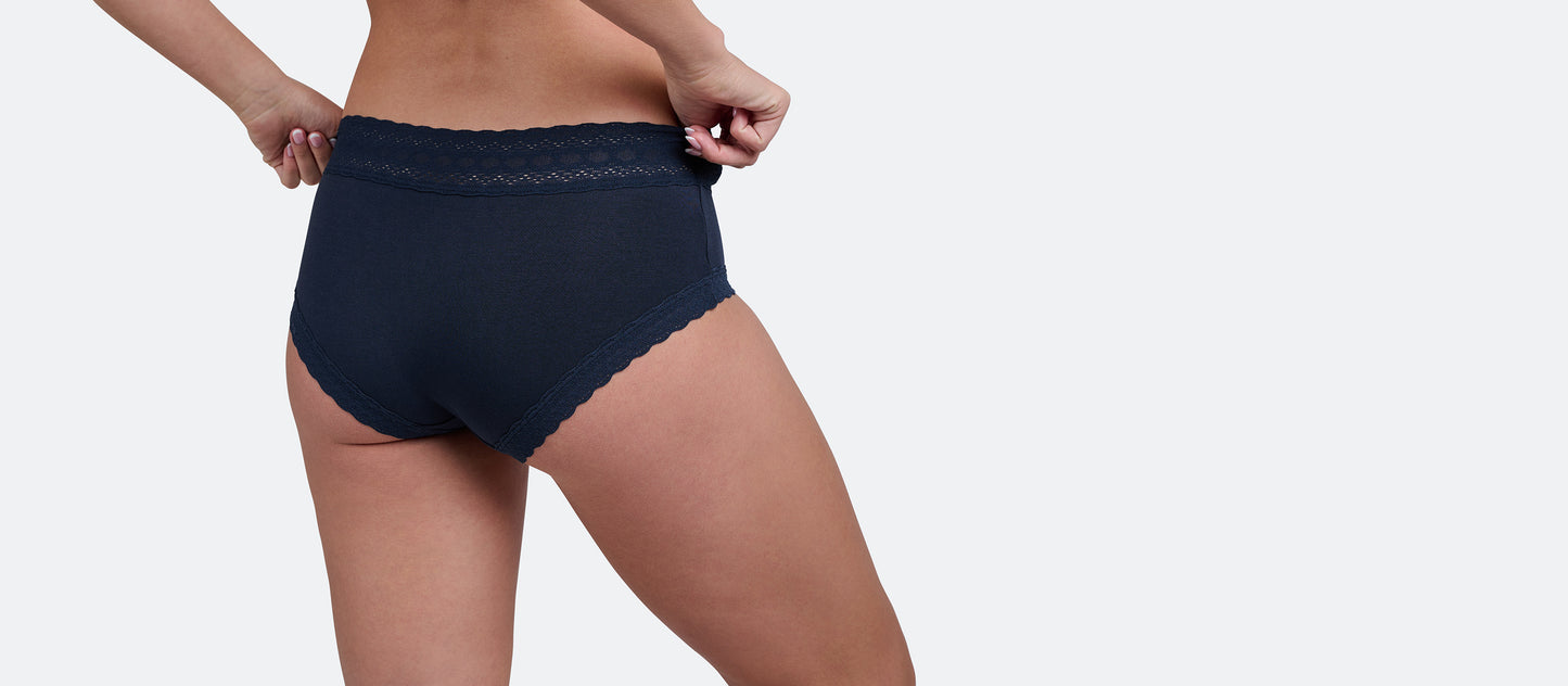 UltraModal™ Lace Hipster | Dark Sapphire