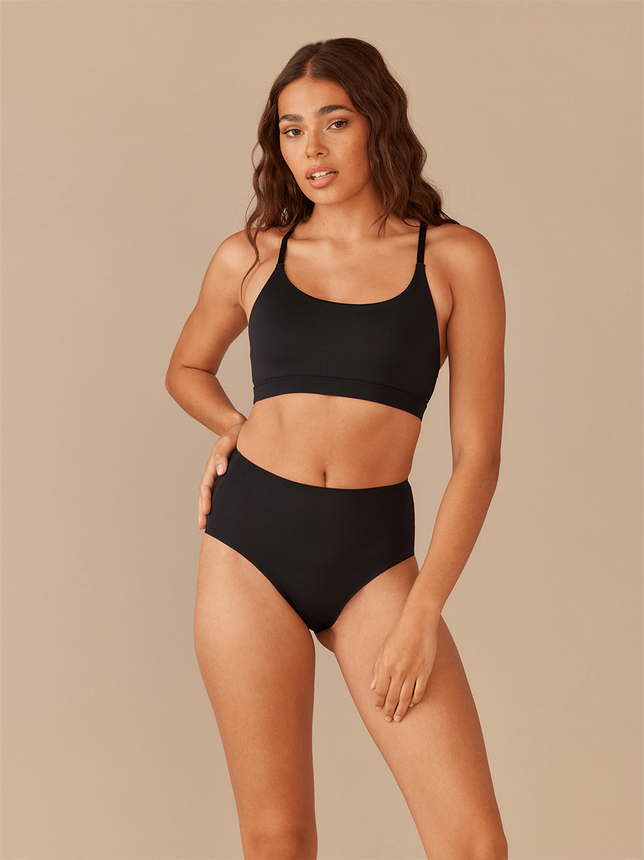 MoveMe High-Waisted Cheeky | Peace