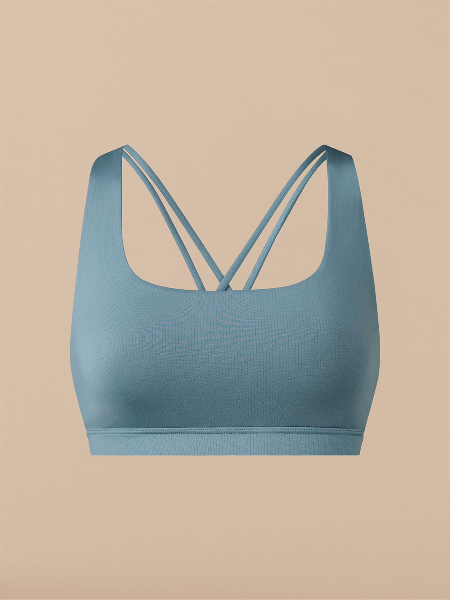 Breathe Strappy Back Bralette | Goblin Blue