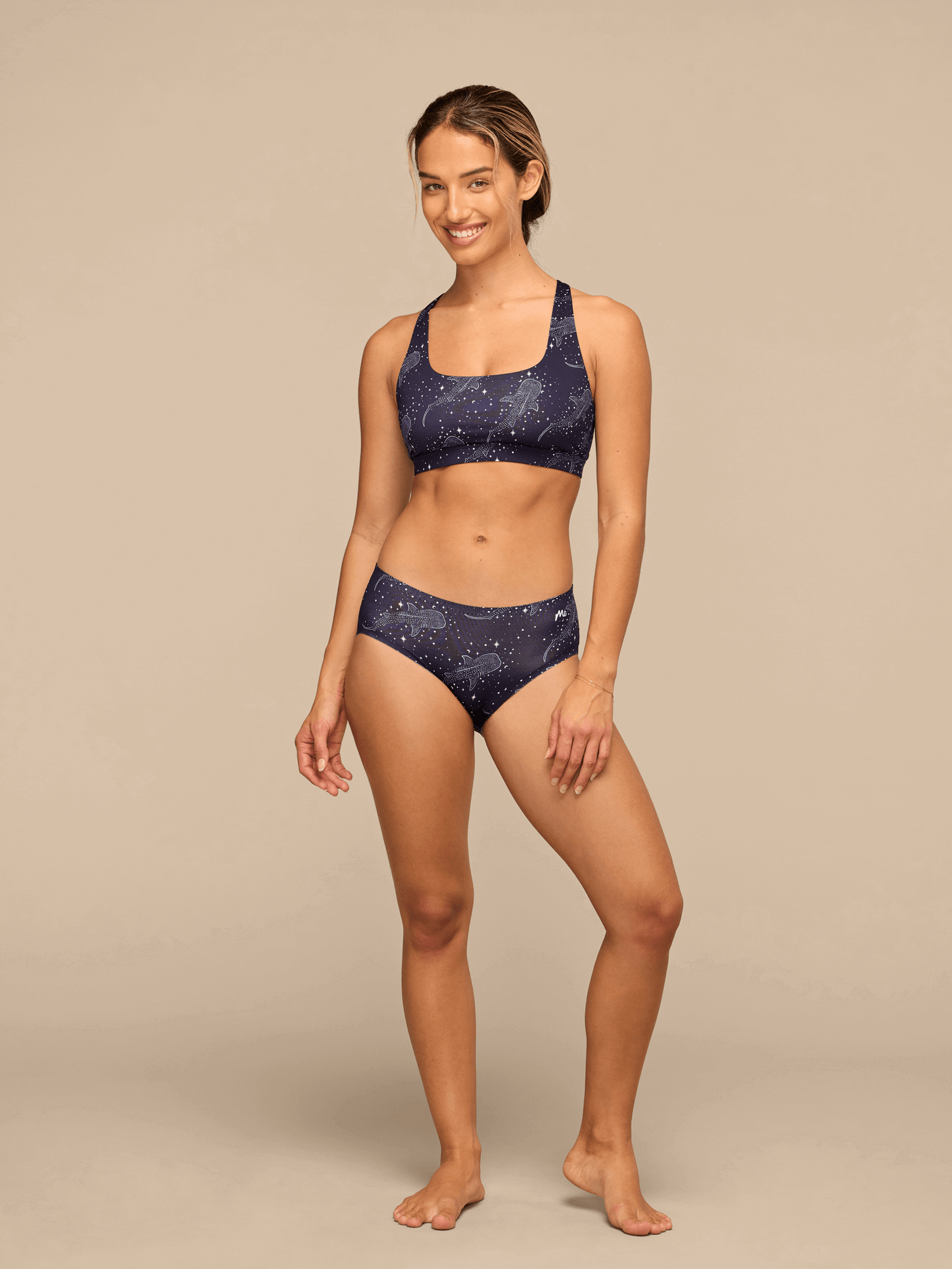 Breathe Strappy Back Bralette | Starry Sharks