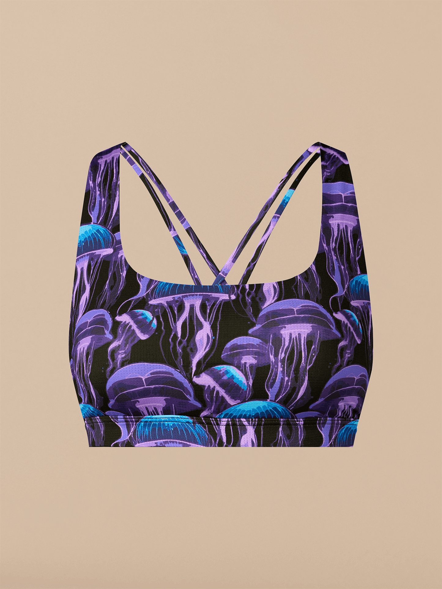 Breathe Strappy Back Bralette | Wild Jellies